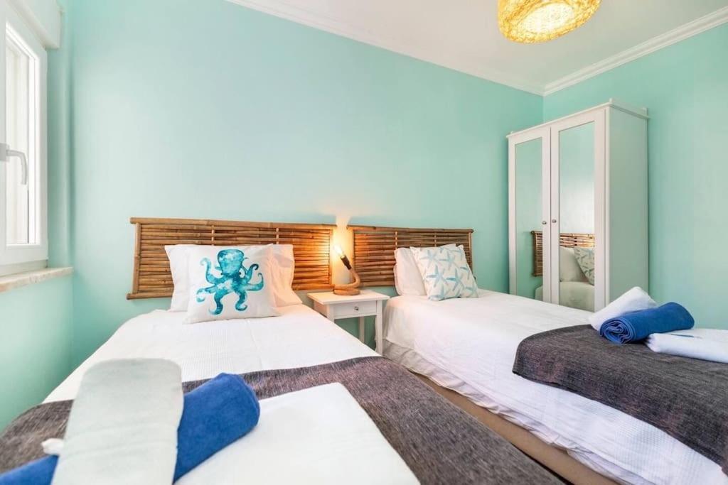 New Beach Flat With Top View - 3 Min To Sea In Luz Ngoại thất bức ảnh